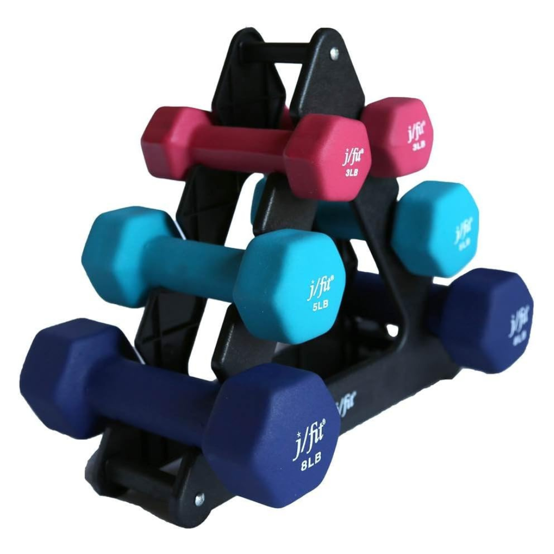 JFIT 32 LB Dumbbell Set