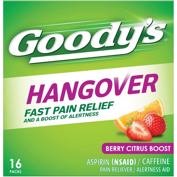 16-Count Goody's Hangover Powders for Fast Pain Relief