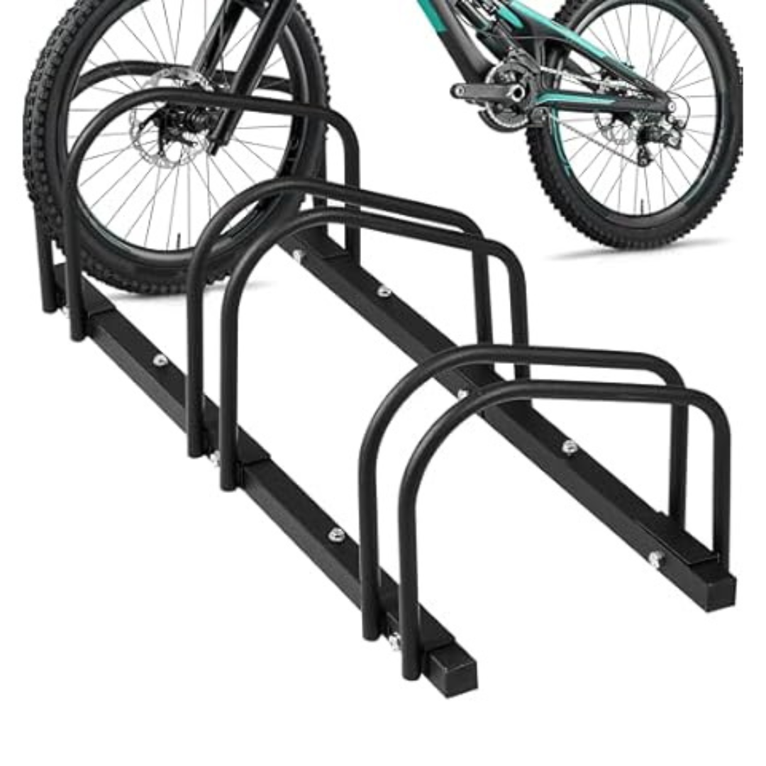 LUGO 22"-28" 3 Bike Slots Floor Holder Wheel Stand