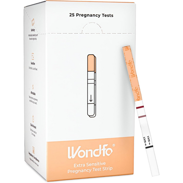 25 Pack Early Result Pregnancy Test Strips