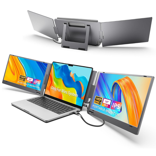 KYY X90 14" Portable FHD IPS Dual Monitor (Windows Only)