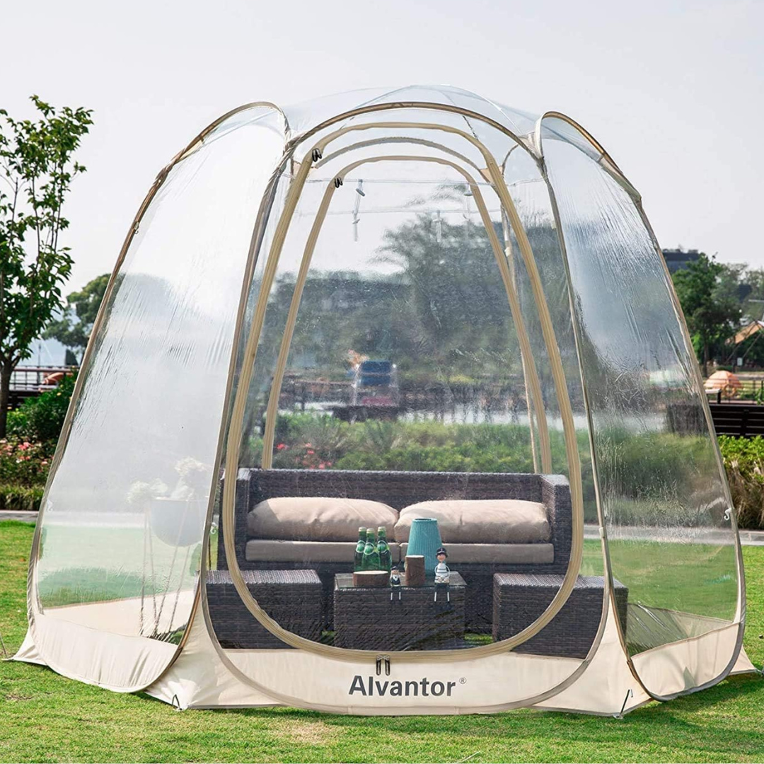 Alvantor 4-6 Person Bubble Pop-Up Gazebo 10 x 10ft Camping Tent