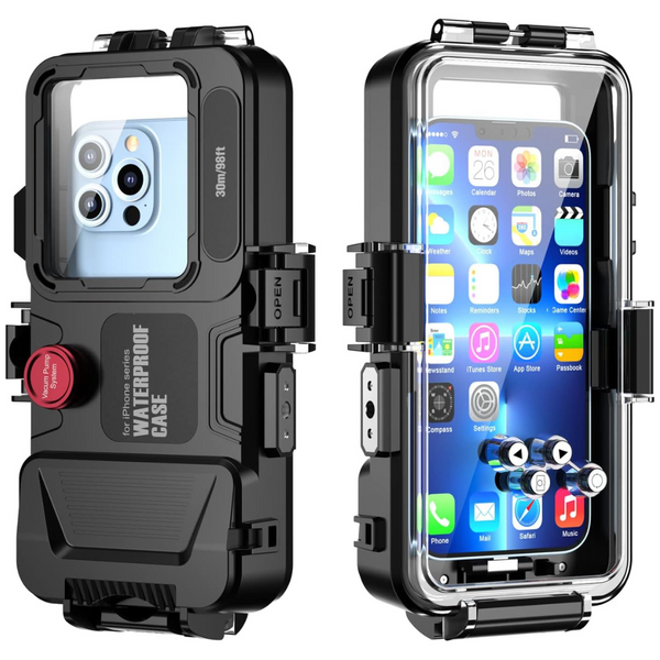 98ft Waterproof Protective iPhone Series Diving Case with Lanyard