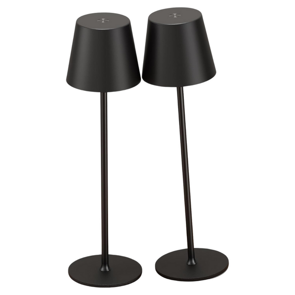 2-Pack Rechargeable 5000mAH Battery Operated Cordless Table Lamp