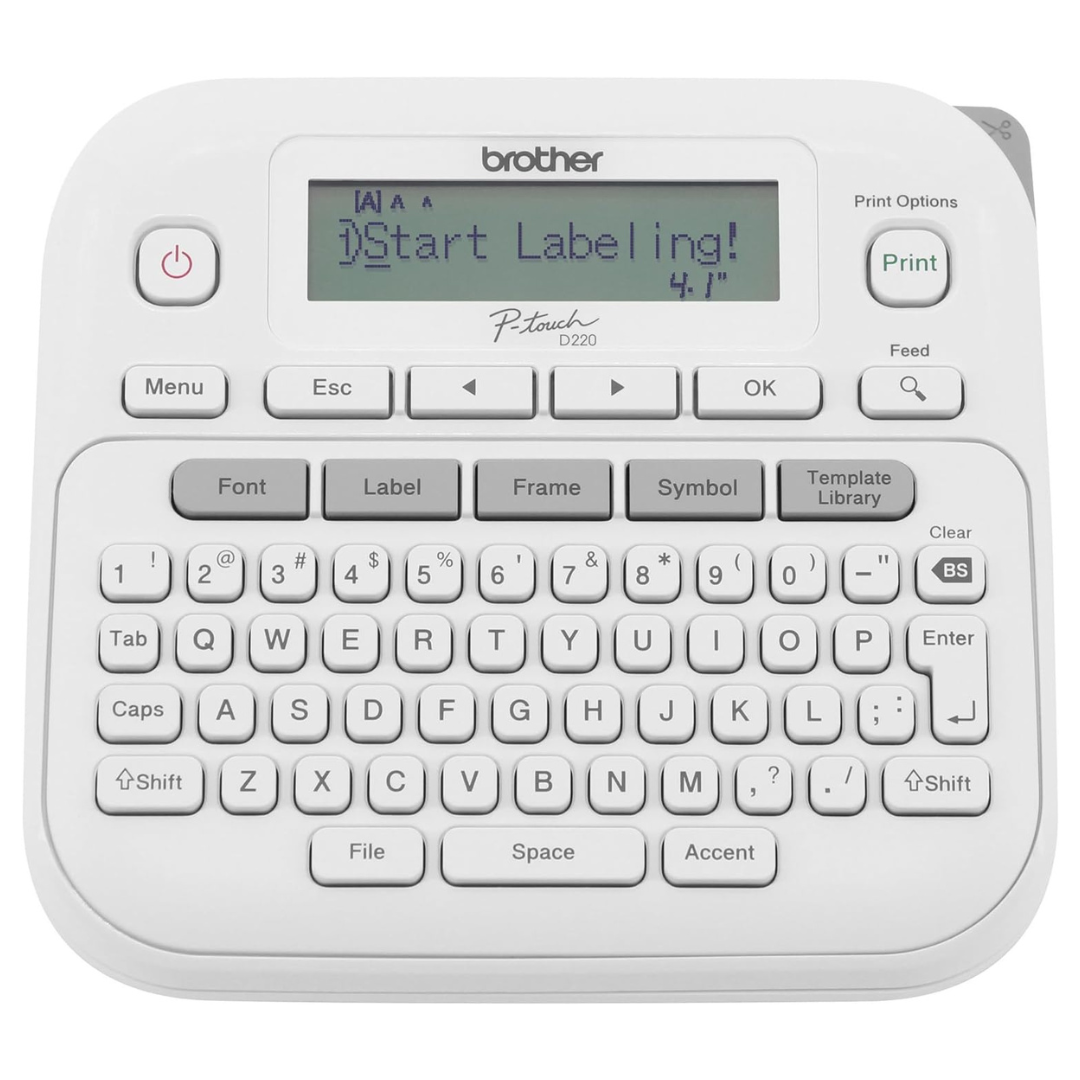 Brother P-Touch PTD220 Home/Office Everyday Label Maker