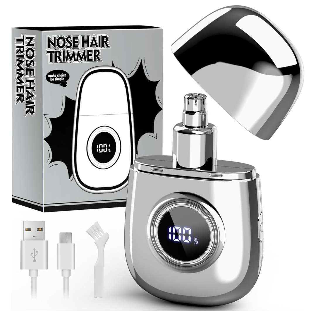 Painless Nose Hair Trimmer With Dust Protection Cap