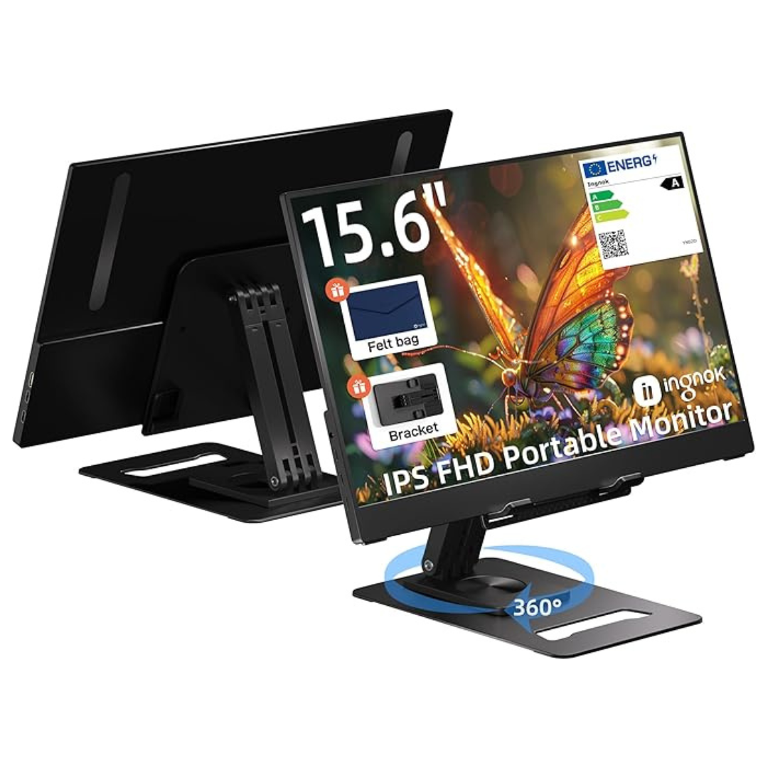 Ingnok YN02D 15.6" Portable FHD IPS LED Monitor