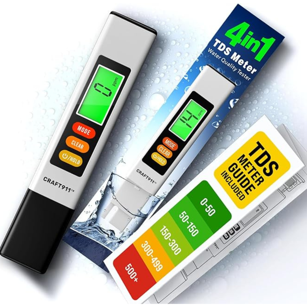 4-In-1 Digital Tester For Drinking Water