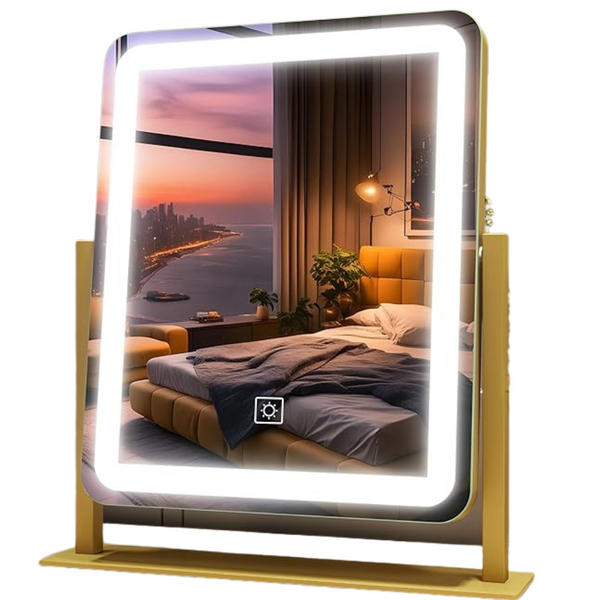 15"x12.6" LED Lighted Makeup Vanity Mirror