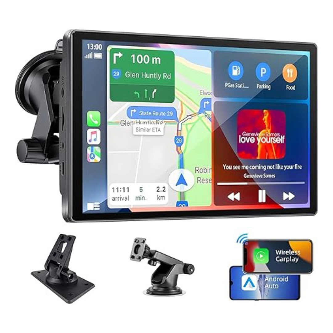 Wireless 7" Touch Screen Car Stereo W/Carplay & Android Auto