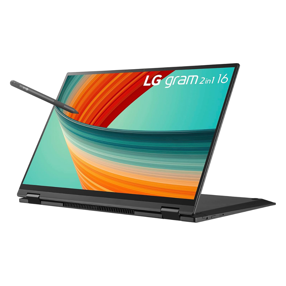 LG Gram 16" WQXGA 2-In-1 Laptop (i7-1360P / 32GB RAM / 1TB SSD)