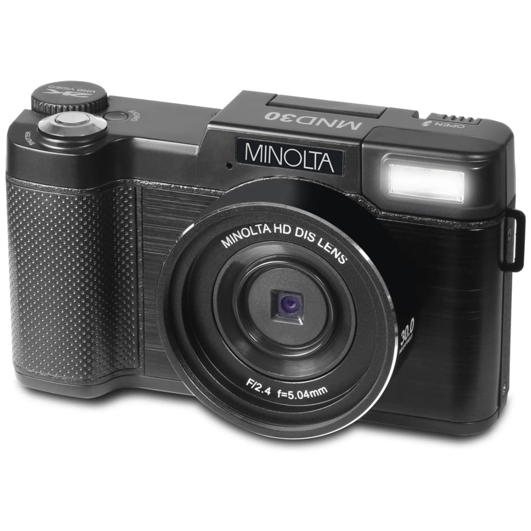 Minolta MND30 30MP 4K UHD Digital Camera [Used - Like New]