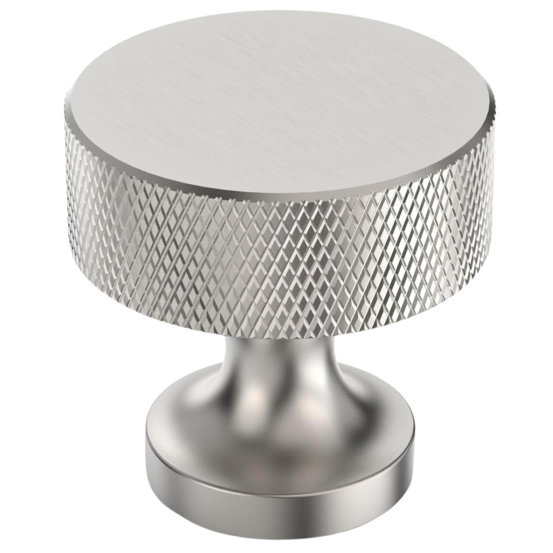 10-Pack 1-1/5"(30mm) Brushed Nickel Cabinet Knobs