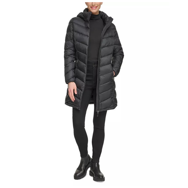 Charter Club Women's Packable Hooded Puffer Coat