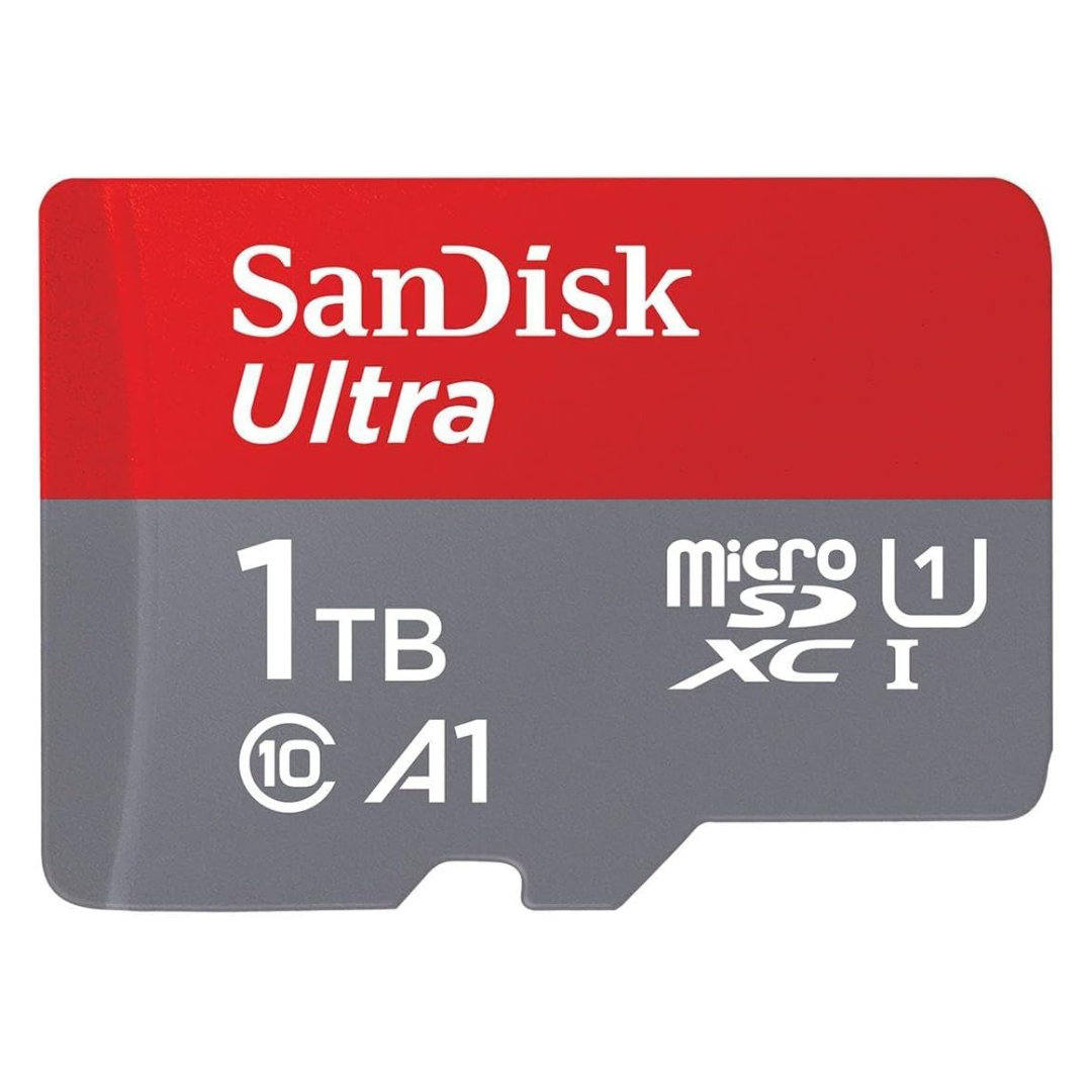 SanDisk Ultra 1TB MicroSDXC Card With Adapter (SDSQUAC-1T00-GN6MA)