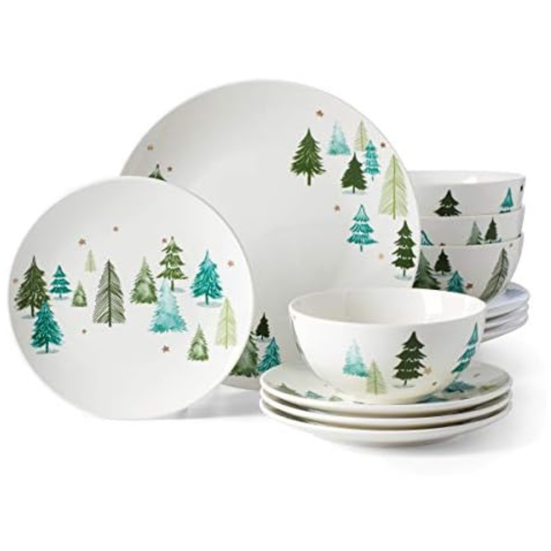 12-Piece Lenox Balsam Lane Dinnerware Set (893565)