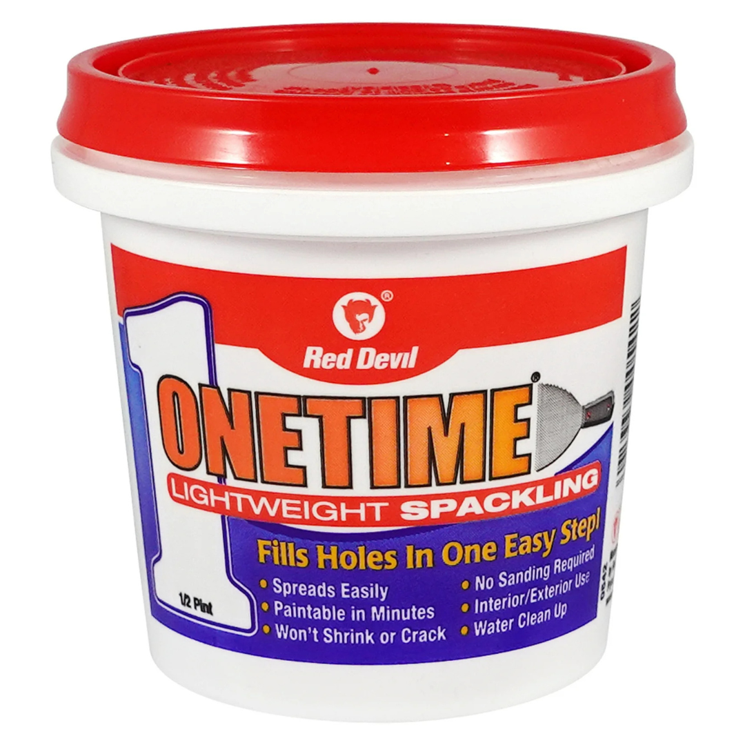 Red Devil 0542 Onetime Lightweight Spackling (8oz)