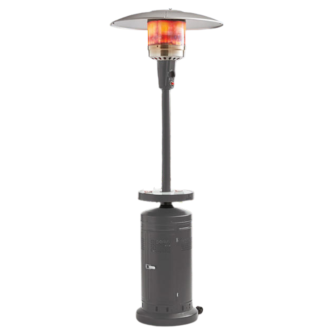 Member's Mark Gray Powder Coat Patio Heater With LED Table