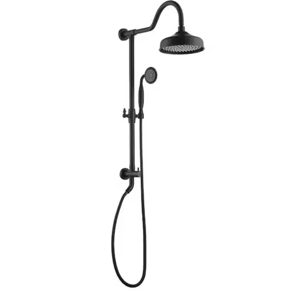 Mondawe 8" Rainfall Shower Head & Handheld Combo