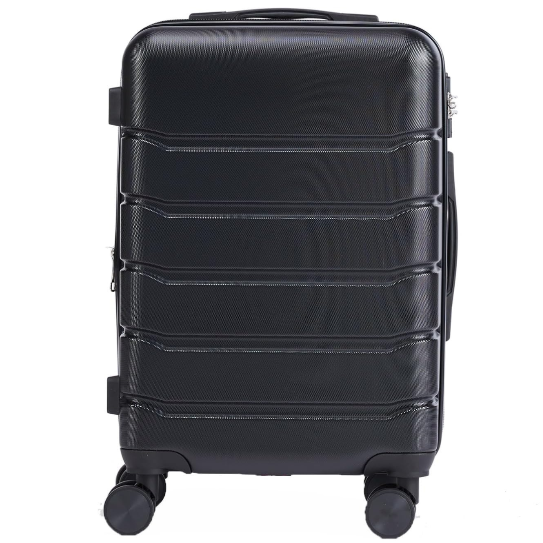 OLIXIS 20" Roller Hardside Luggage with 4 Double Spinner Wheels