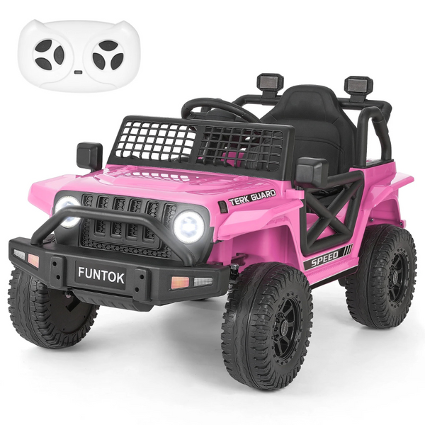 Funtok 2V 7AH Kids Electric Ride on Truck With Remote Control (3 Colors)