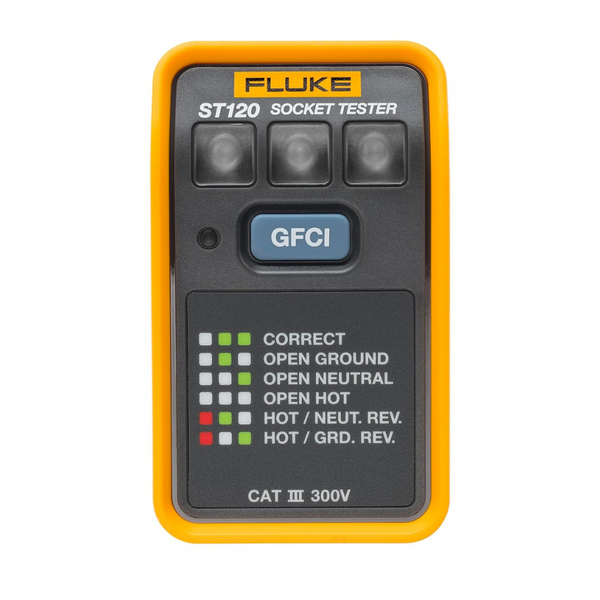 Fluke ST120 GFCI Socket Tester Without Beeper