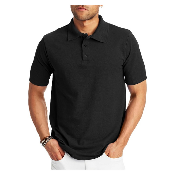 Hanes Men's X-Temp Short Sleeve Midweight Polo Shirt