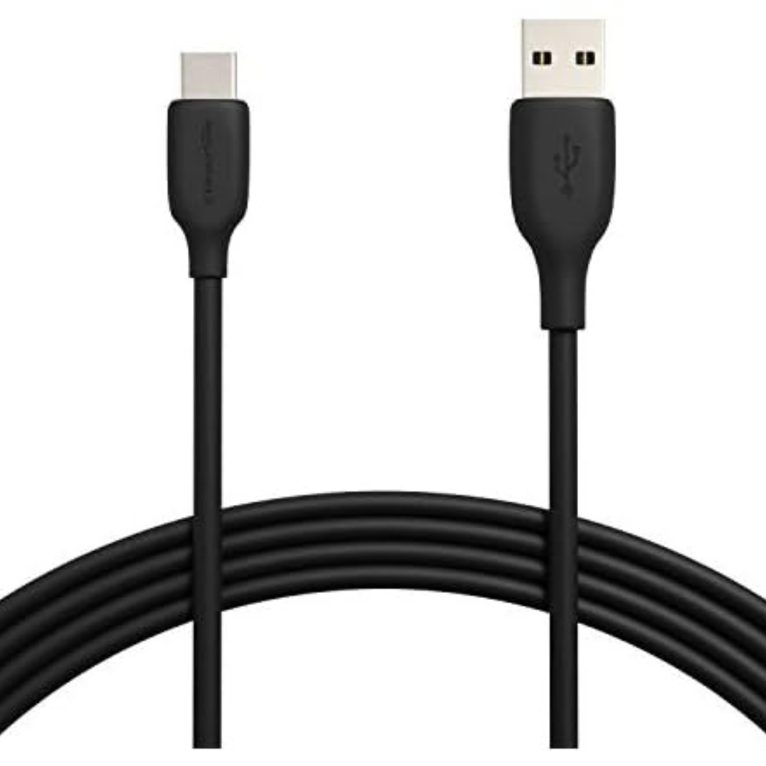 AmazonBasics 6ft USB-C to USB-A USB-IF 2.0 Certified Fast Charging Cable