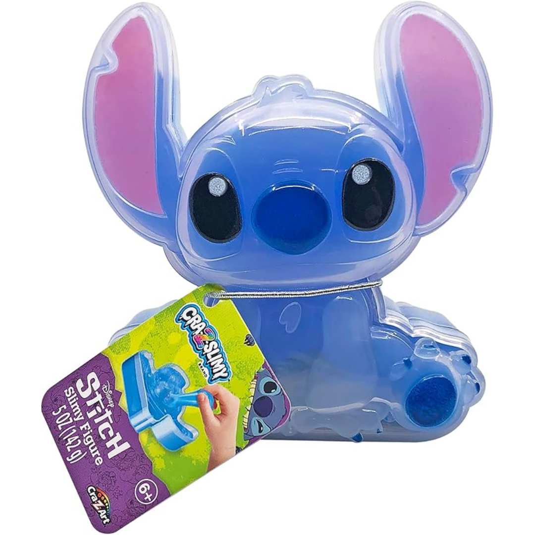 CRA-Z-Slimy Stitch Slime Glossy Stretchy Super Soft Smooth Blue Toy