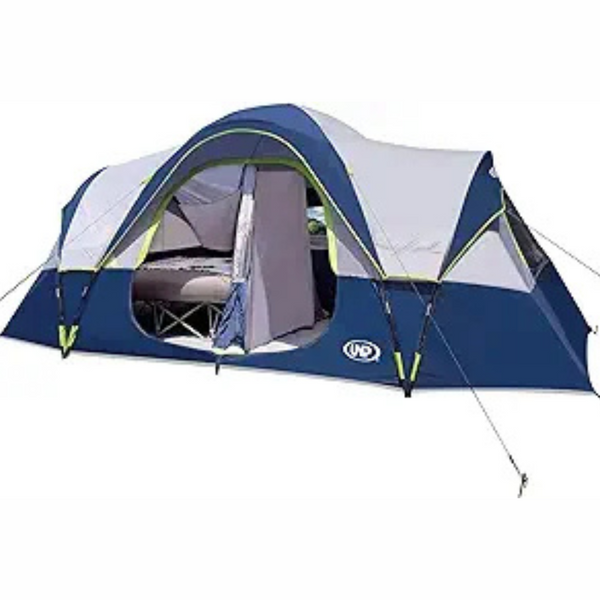 UNP Double Layer 10-Person-Family Camping Tent, 18ft x 9ft x78"