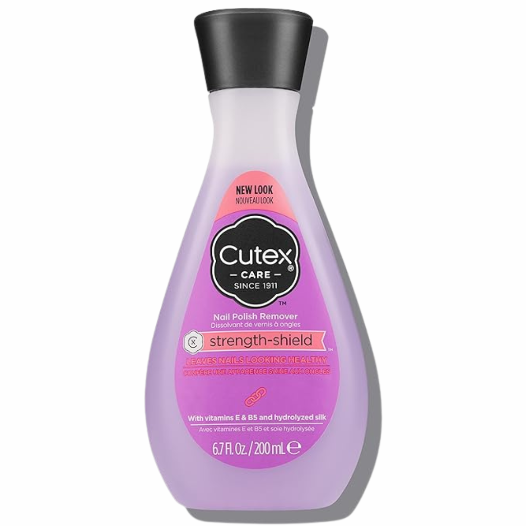 Cutex Nail Polish Remover, Contains Vitamins E, B5 & Hydrolyzed Silk (6.76 Fl Oz)