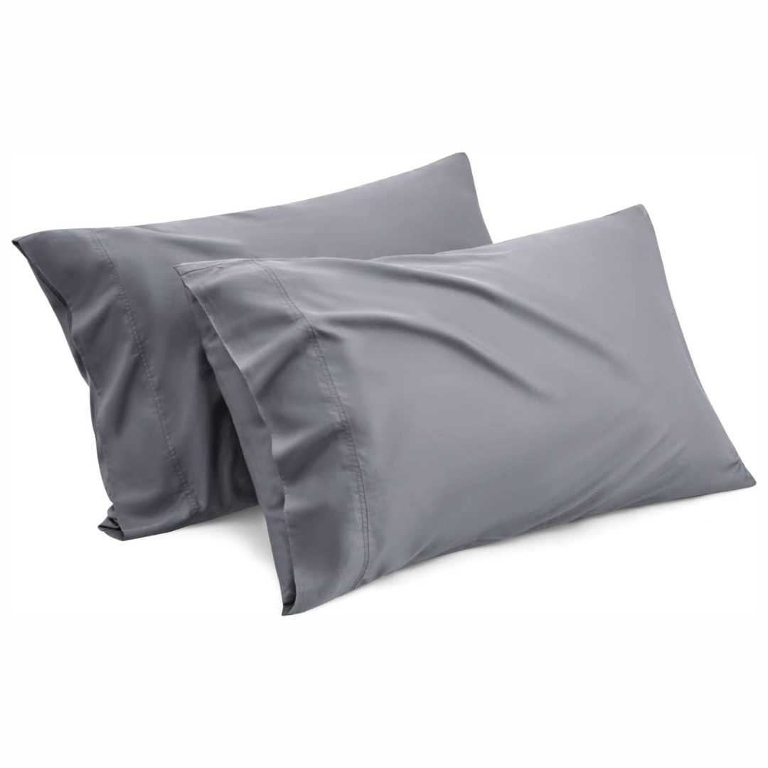 2-Pack Bedsure 20" x 30" Soft & Breathable Cooling Pillowcase (Queen)