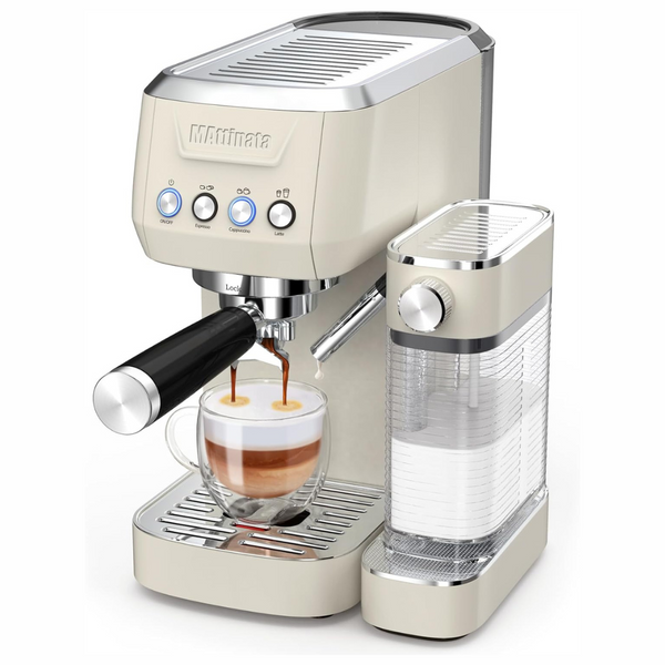 MAttinata 20 Bar Cappuccino Machine with Automatic Milk Tank