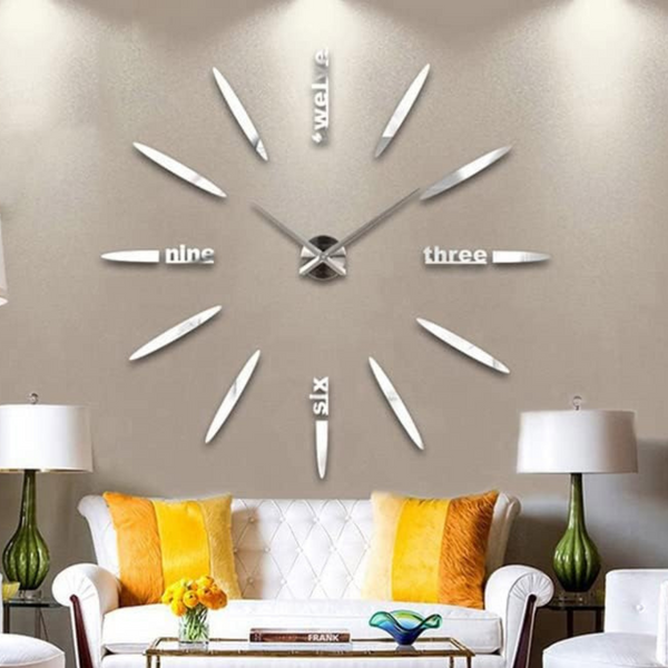 Silent Non-Ticking Movement Wall Clock