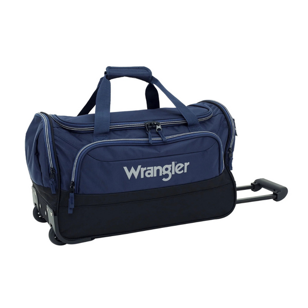 21" Wrangler Deluxe Polyester Rolling Duffel (3 Colors)