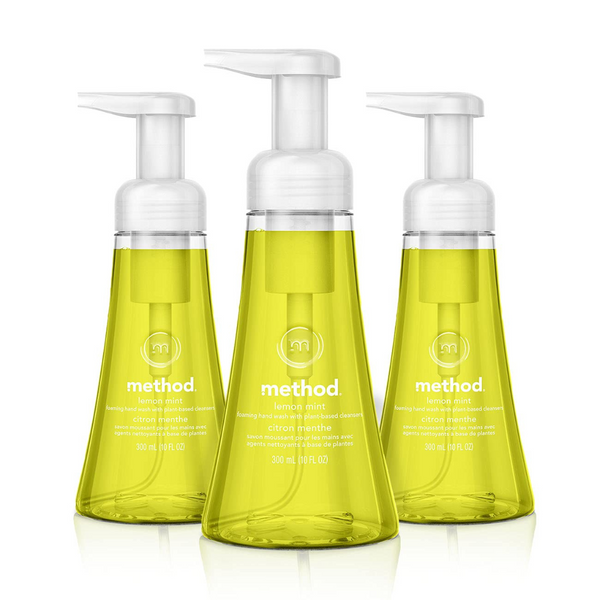 3-Pack 10-Oz Method Foaming Hand Soap (Lemon Mint)