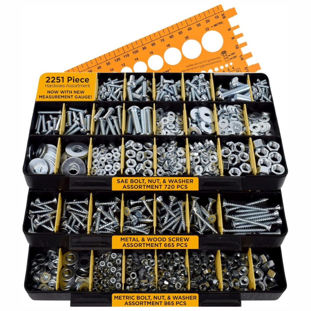 2201-Piece Jackson Palmer Hardware Assortment Kit