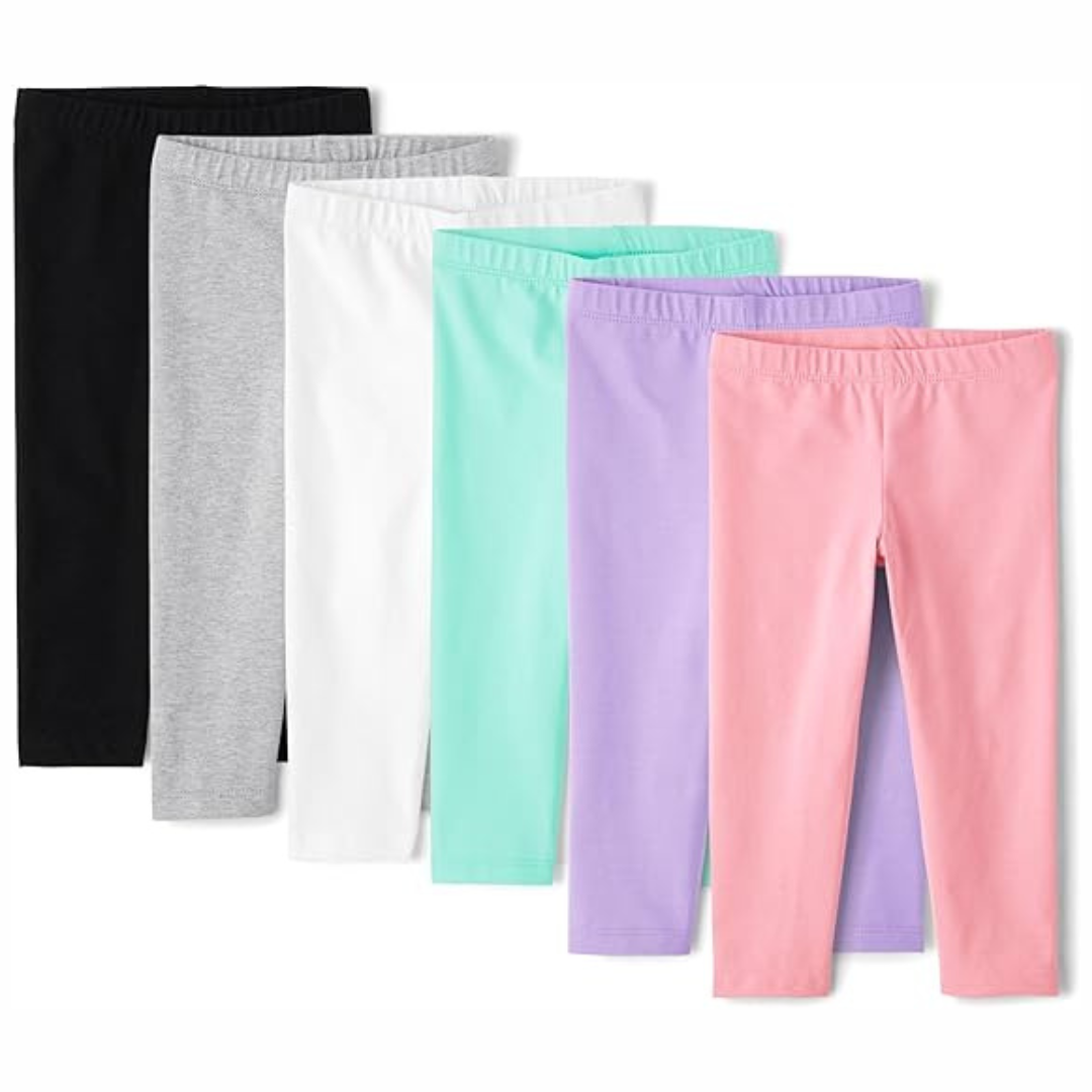 6-Pack The Children's Place Baby & Toddler Pull-On Leggings