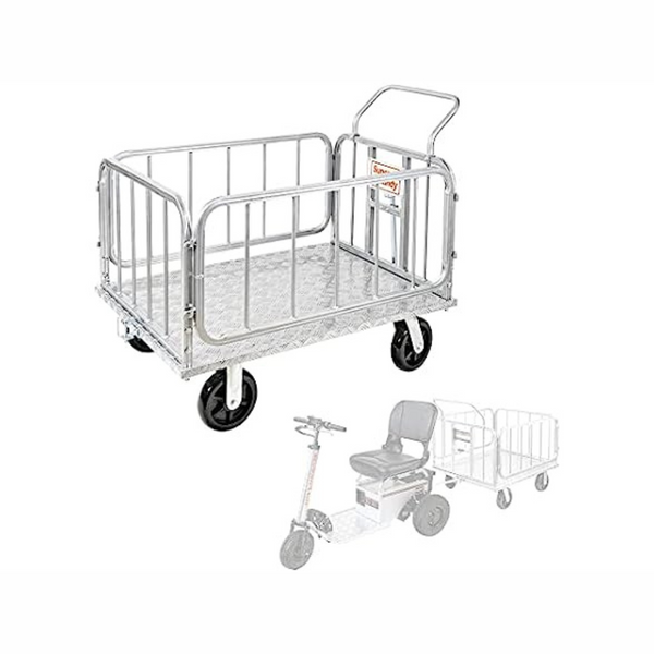 SuperHandy Cargo Trailer 1200 lbs Capacity Heavy-Duty Utility Cart