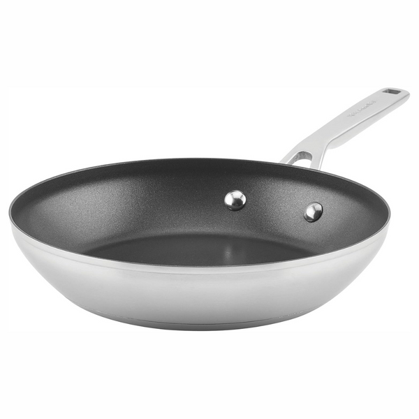 KitchenAid 3-Ply Base Brushed 9.5" Nonstick Fry Pan/Skillet