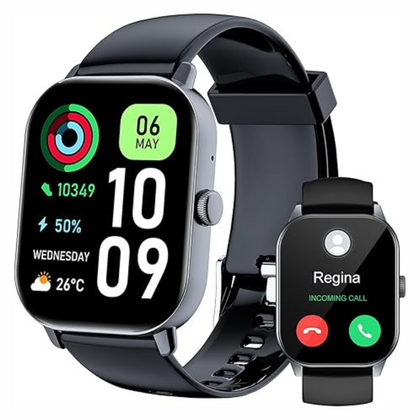 Men's Waterproof Fitness Tracker Bluetooth Smart Watch (Answer/Calls)