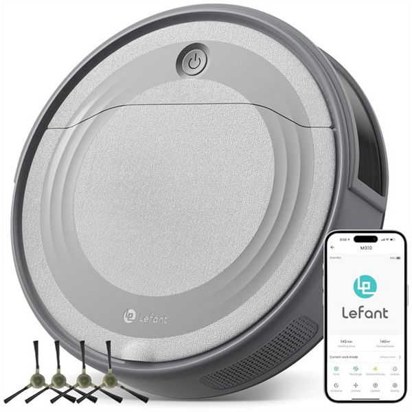 Lefant M310 4500Pa Powerful Suction Robot Vacuum Cleaner