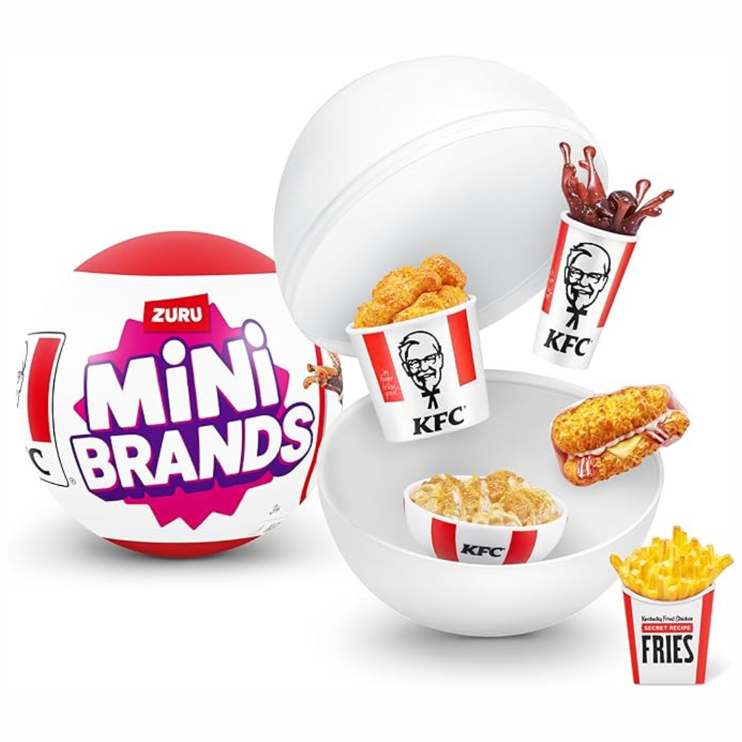 Zuru Mini Brands Kids 5 Surprise KFC Series 1 Mystery Capsule Toy