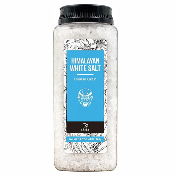 39-Oz Soeos Nature Himalayan Coarse Grain White Sea Salt