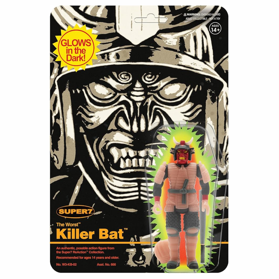 3.75" Super7 The Worst Killer Bat Action Figure (Monster Glow)