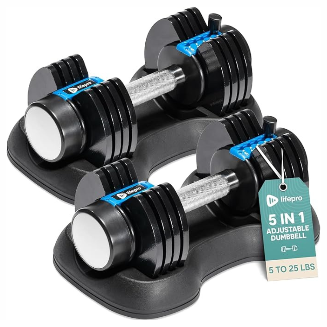 Lifepro Adjustable Dumbbells Set/Single