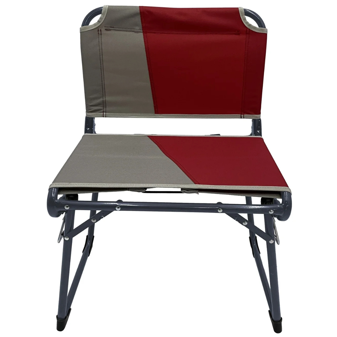 Ozark Trail Anywhere Stadium Seat (Red And Grey)