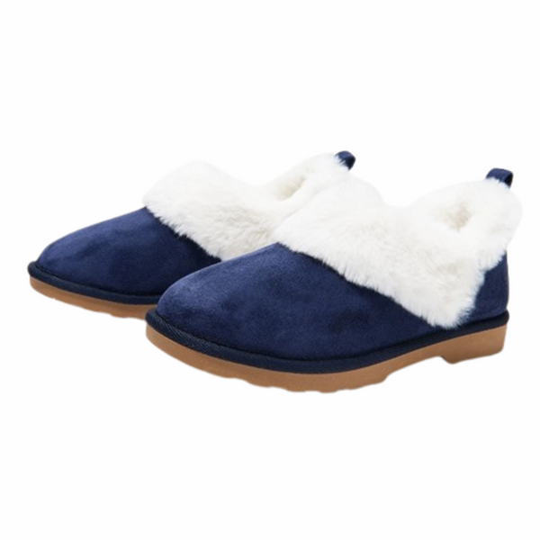 Isaac Mizrahi Live! Microsuede Bootie Slippers W/ Faux Fur (3 Colors)