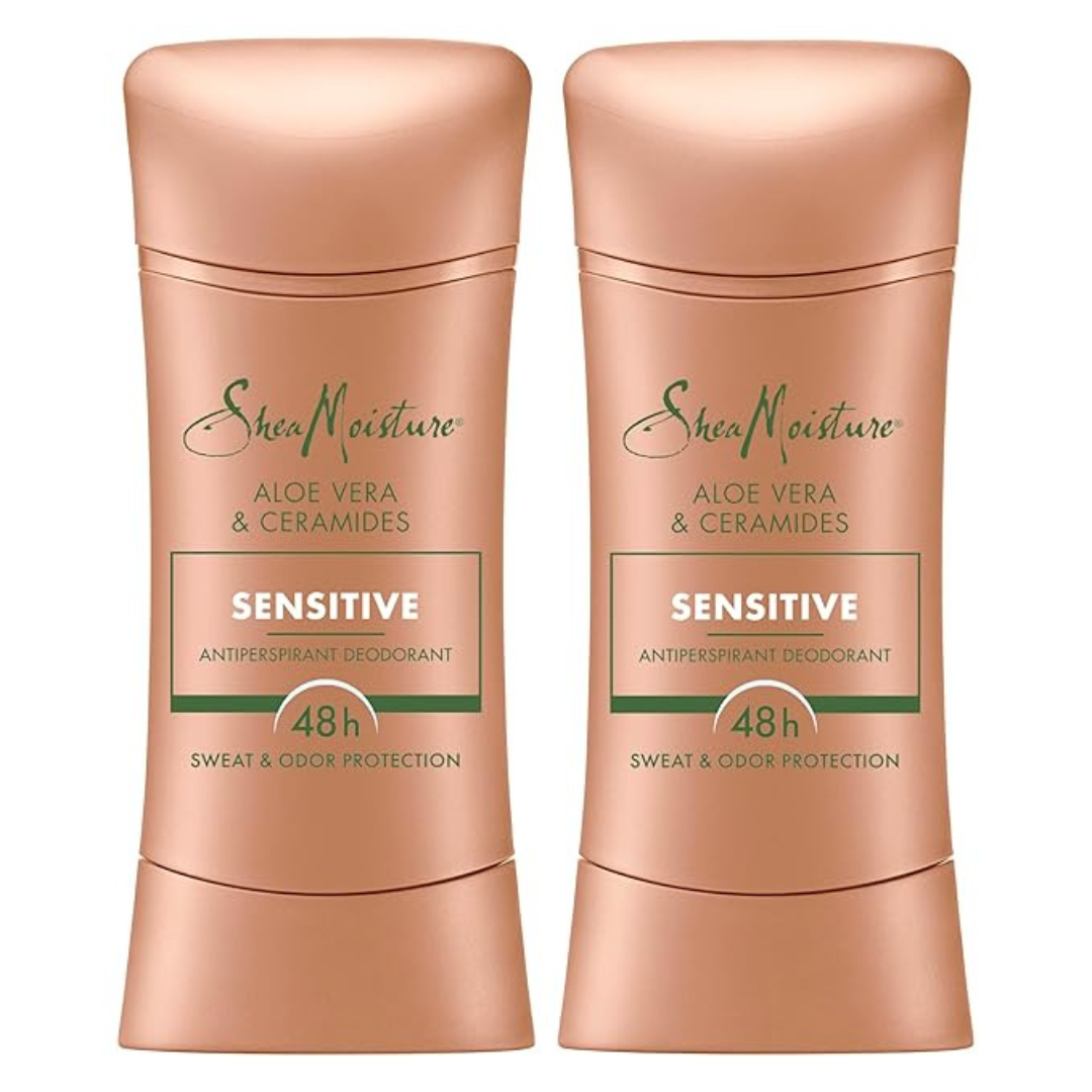 2-Pack SheaMoisture Antiperspirant Deodorant Stick, 2.6 Oz