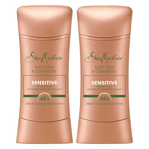 2-Pack SheaMoisture Antiperspirant Deodorant Stick, 2.6 Oz